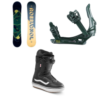Women's Rossignol Myth Snowboard 2023 - 154 Package (154 cm) + S/M Bindings in Green size 154/S/M | Nylon/Aluminum