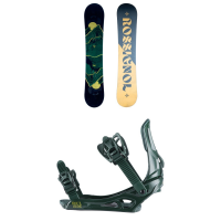 Women's Rossignol Myth Snowboard 2023 - 154 Package (154 cm) + S/M Bindings in Green size 154/S/M | Nylon/Aluminum