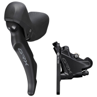 Shimano GRX RX600 11-Speed Shift/Disc Brake Levers 2022 in Black size Front/2 Speed