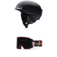 Smith Maze MIPS Helmet 2023 - Small Package (S) + Bindings in White | Polyester