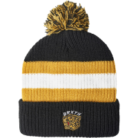Brixton Kit Pom Beanie Hat in Black | Acrylic