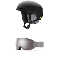 Smith Code MIPS Helmet 2023 - Small Package (S) + Bindings in Green | Polyester