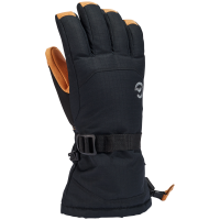 Gordini Foundation Gloves 2025 in Black size Medium | Leather/Polyester