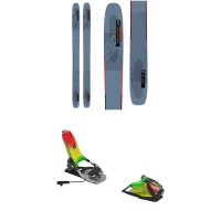 Salomon QST 98 Skis 2023 - 169 Package (169 cm) + 95 Bindings in Black size 169/95