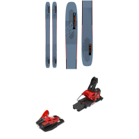 Salomon QST 98 Skis 2023 - 169 Package (169 cm) + 100 Bindings in Red size 169/100 | Rubber/Plastic