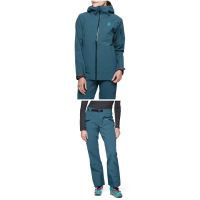 Women's Black Diamond Recon Stretch Ski Shell Jacket 2023 Blue Package (M) + M Bindings | Nylon/Elastane size Medium | Nylon/Elastane/Polyester