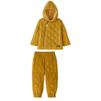 Kid's Patagonia Quilted Puff Jacket Toddlers' 2023 - 5T Package (5T) + 6M Bindings in Gold size 5T/6M | Polyester