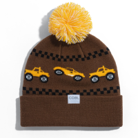 Kid's Coal The Toy Bin Beanie Hat 2025 in Brown | Acrylic