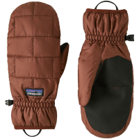 Patagonia Nano Puff Mittens 2026 in Brown size Medium | Polyester