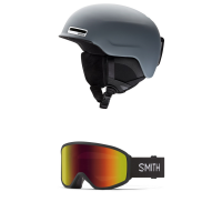 Smith Maze Round Contour Fit Helmet 2023 - Large Package (L) + Bindings in Charcoal | Polyester