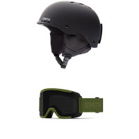 Smith Holt Helmet 2024 - Small Package (S) + Bindings in Green