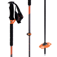 K2 LockJaw Plus Ski Poles 2022 in Orange size 42-58
