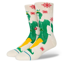 Stance Buddy The Elf Socks 2022 in Green size Medium | Nylon/Cotton/Elastane