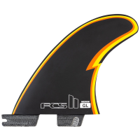 FCS II GL PC Medium Tri Fin Set 2024 in Black