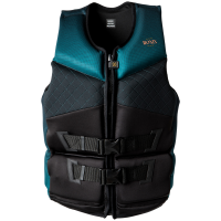 Women's Ronix Imperial Capella 3.0 CGA Wake Vest 2024 in Blue size Large | Neoprene