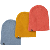 Burton Recycled DND Beanie Hat 3 Pack 2025 in Gold | Polyester