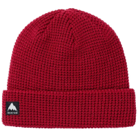 Burton Recycled Waffle Beanie Hat 2025 in Red | Polyester