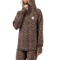 Women's Eivy Icecold Hood Top 2026 in Brown size Small | Elastane/Polyester