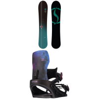Women's Never Summer Harpoon Snowboard 2023 - 148 Package (148 cm) + S Bindings size 148/S | Plastic