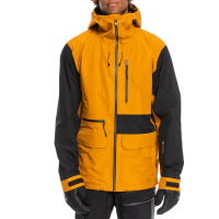 Quiksilver HighLine Pro S Carlson 3L GORE-TEX Jacket 2023 Yellow in Brown size Medium | Polyester