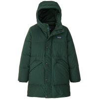 Kid's Patagonia Downdrift Parka Jacket 2024 in Green size Medium | Nylon/Polyester/Plastic