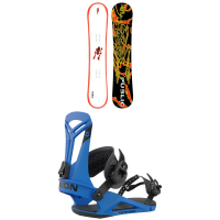 Public Snowboards General Snowboard 2023 - 155 Package (155 cm) + L Bindings in Red size 155/L | Plastic