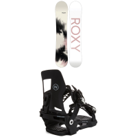 Women's Roxy Raina LTD Snowboard 2023 - 147 Package (147 cm) + S Bindings in White size 147/S | Nylon