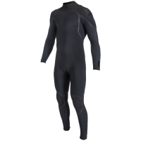 O'Neill 4/3+ Hyperfreak Fire Back Zip Wetsuit 2024 in Black size Medium | Neoprene