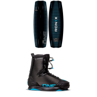 Ronix One out Technology Wakeboard 2023 - 142 Package (142 cm) + 10 Bindings in Black size 142/10