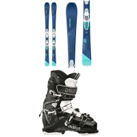 Women's Head Pure Joy Skis + Joy 9 GW SLR Bindings 2022 - 148 Package (148 cm) + 22.5 Bindings in White size 148/22.5 | Plastic