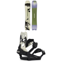 Ride MTNpig Snowboard 2023 - 159 Package (159 cm) + L Bindings size 159/L | Nylon/Aluminum/Bamboo