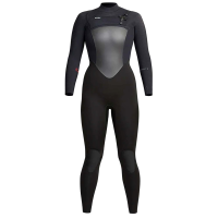 Women's XCEL 4/3 Infinity Chest Zip Wetsuit 2024 in Black size 12 | Neoprene