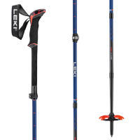 LEKI Sherpa FX Adjustable Ski Poles 2025 size 110-130 | Nylon/Aluminum/Rubber