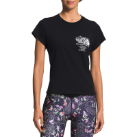 Women's The North Face International Day Cutie T-Shirt 2023 in Black size Large | Cotton