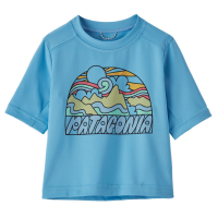 Kid's Patagonia Cap SW T-Shirt Infants' 2023 in Yellow size 12M | Spandex/Polyester/Silk