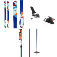 Line Skis Sir Francis Bacon Skis 2023 - 184 Package (184 cm) + 115 Bindings in Black size 184/115