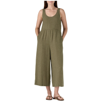 Women's Patagonia Garden Island Jumpsuit 2025 Pant in Green size Medium