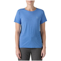 Women's Patagonia Cap Cool Daily Graphic-Waters Shirt 2025 in Blue size Small | Polyester