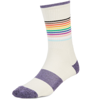 evo Progress Crew Socks 2023 in White size X-Large | Nylon/Lycra/Polyester