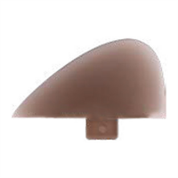 Liquid Force Stubbie Single Tab Fins 2024 size 2.3