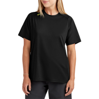 Women's Dakine Syncline Short Sleeve Jersey 2023 in Black size Small | Elastane/Polyester