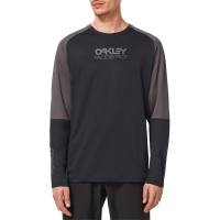 Oakley Factory Pilot MTB Long-Sleeve Jersey 2023 in Green size Medium | Spandex/Polyester