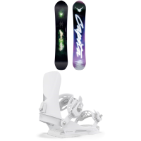 Women's CAPiTA The Equalizer Snowboard 2024 - 150 Package (150 cm) + S Womens in Blue size 150/S | Aluminum