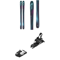 Women's Atomic Maven 86 Skis 2024 - 169 Package (169 cm) + 90 Adult Alpine Bindings in Black size 169/90