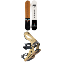 Arbor Veda Camber Snowboard 2024 - 154 Package (154 cm) + M/L Bindings size 154/M/L | Plastic