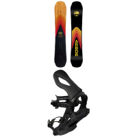 Arbor Shiloh Camber Snowboard 2024 - 162 Package (162 cm) + Large/X-Large Bindings size 162/L/Xl | Bamboo/Plastic