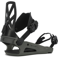 Ride C-4 Snowboard Bindings 2025 in Black size Medium | Nylon/Rubber