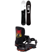 Lib Tech Steely D C3 Snowboard 2024 - 167 Package (167 cm) + M Mens | Aluminum in Orange size 167/M | Aluminum/Polyester