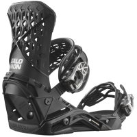 Salomon Highlander Snowboard Bindings 2025 in Black size Small | Aluminum