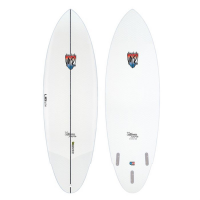 Lib Tech x MR x Mayhem California Twin Pin Surfboard 2024 in White size 5'6"